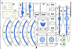 Lego 70709 Galactic Titan - STICKER -