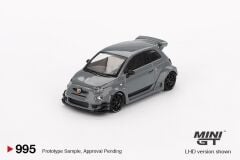 Mini GT Abarth 595 LB-WORKS x Abas Works Grey 995