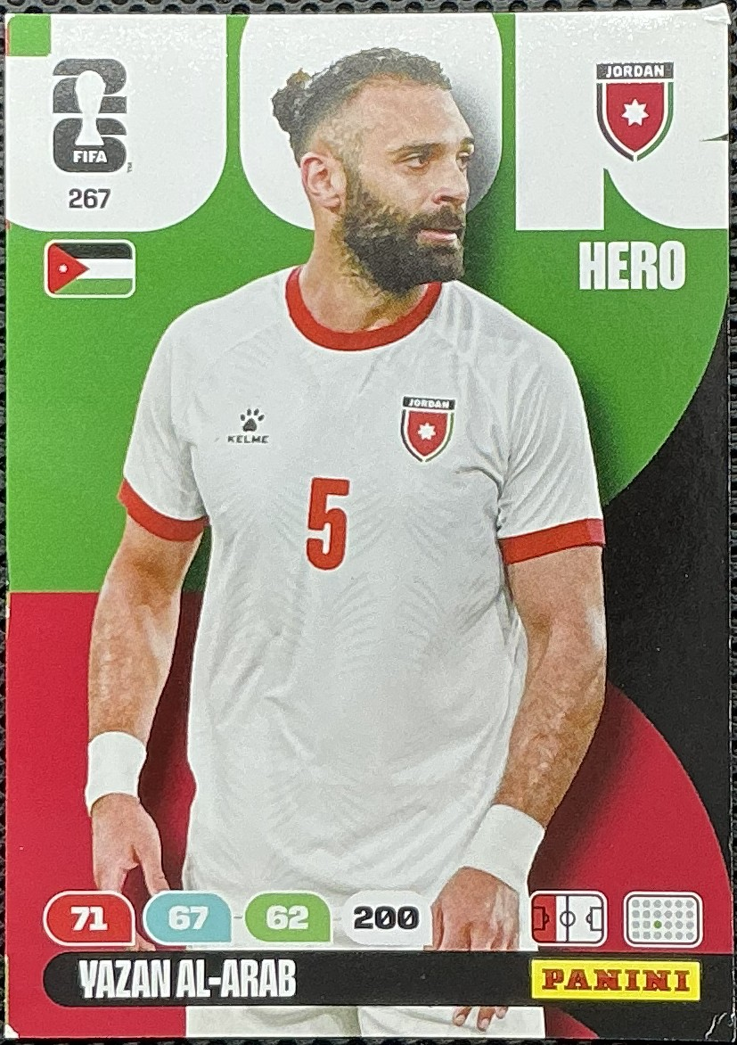 Panini Adrenalyn XL FIFA World Cup 2026 Yazan Al-Arab