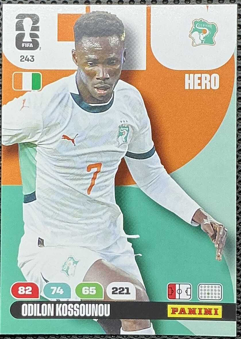 Panini Adrenalyn XL FIFA World Cup 2026 Odilon Kossounou