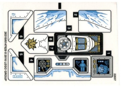 Lego 70588 Titanium Ninja Tumbler - STICKER -