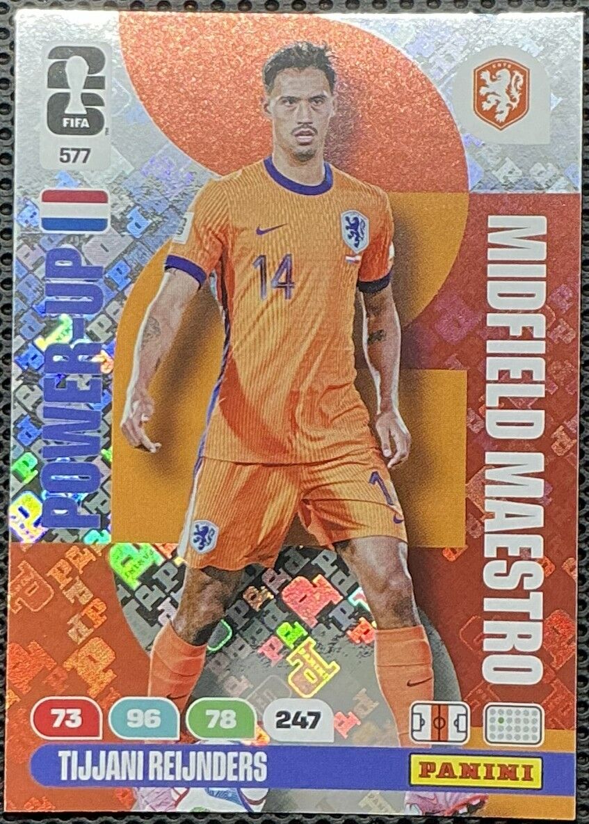 Panini Adrenalyn XL FIFA World Cup 2026 Tijjani Reijnders