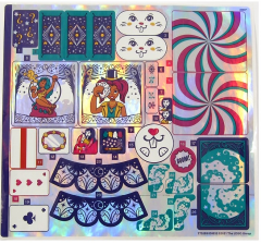 Lego 41685 Magical Funfair Rollercoaster - STICKER -