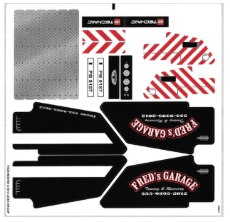 Lego 9395 Pick-Up Tow Truck - STICKER -