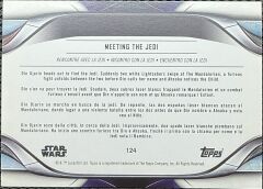 Topps Star Wars The Mandalorian - Meeting The Jedi