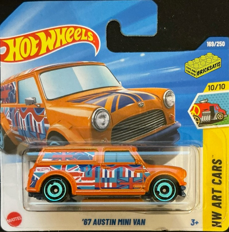 Hot Wheels Tekli Arabalar '67 Austin Mini Van JBB00 (Art Cars)