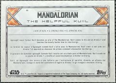 Topps Star Wars The Mandalorian - The Helpful Kuiil