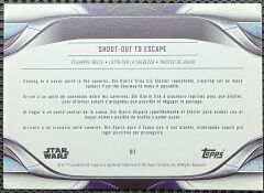 Topps Star Wars The Mandalorian - Shoot Out to Escape