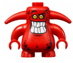 Lego Minifigür Nexo Knights Scurrier 10 Teeth nex020
