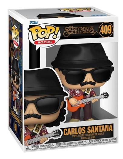 Funko Pop Rocks Carlos Santana 409