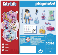 Playmobil 70596 City Life Fashion Shopping Trip