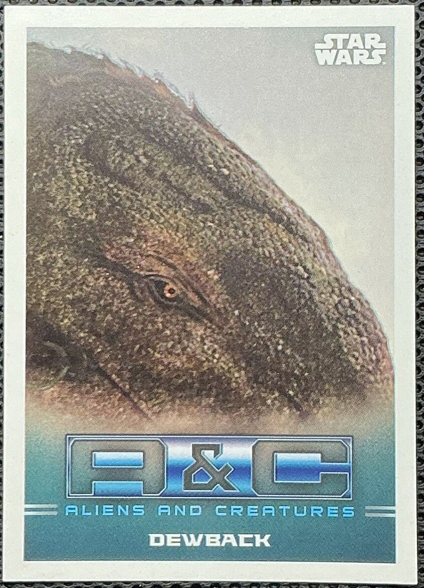 Topps Star Wars The Mandalorian - Aliens and Creatures Dewback