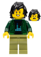 Lego Minifigür Monkie Kid Chen mk023