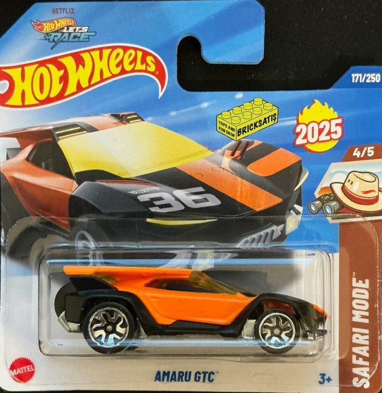 Hot Wheels Tekli Arabalar Amaru GTC HYW36 (Safari Mode)