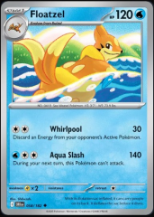 Pokemon Destined Rivals Single Kart Floatzel 058/182