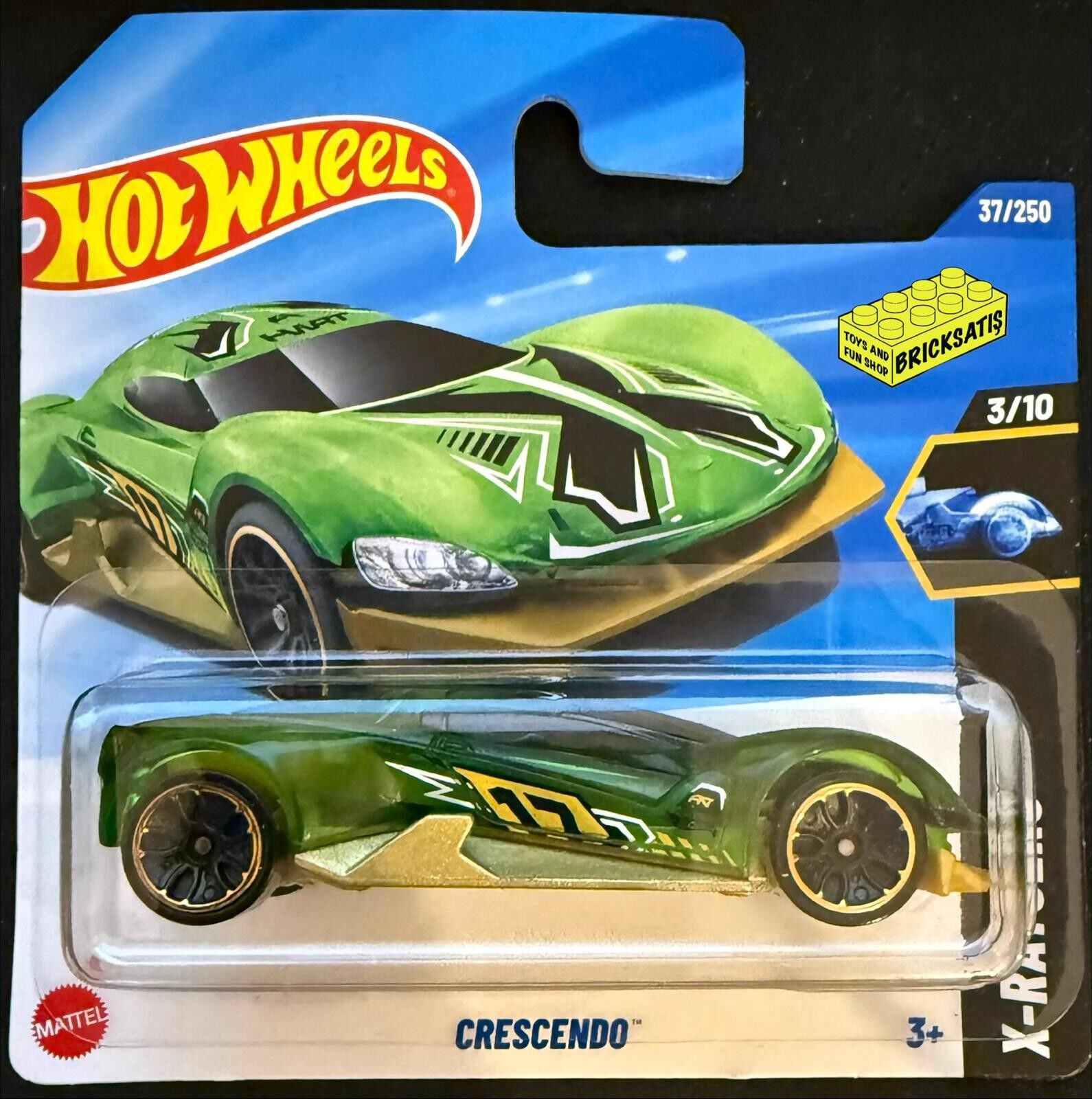 Hot Wheels Tekli Arabalar Crescendo HYX85 (X-Raycers)