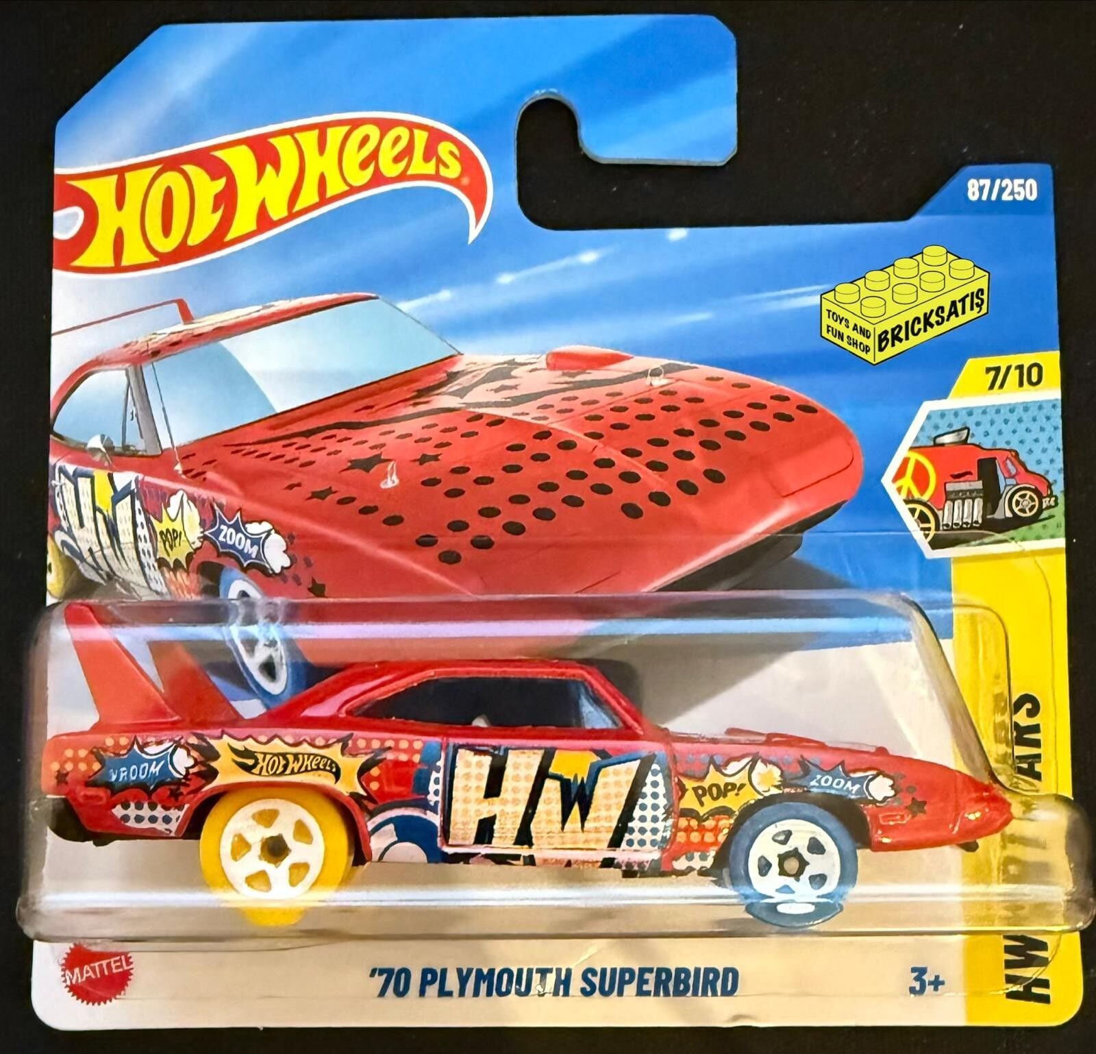 Hot Wheels Tekli Arabalar '70 Plymouth Superbird HYX96 (Art Cars)