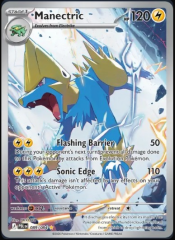 Pokemon Mega Evolution Pitch Black Single Kart Manectric 089/084