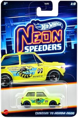 Hot Wheels Neon Speeders Custom '70 Honda N600 JBY92