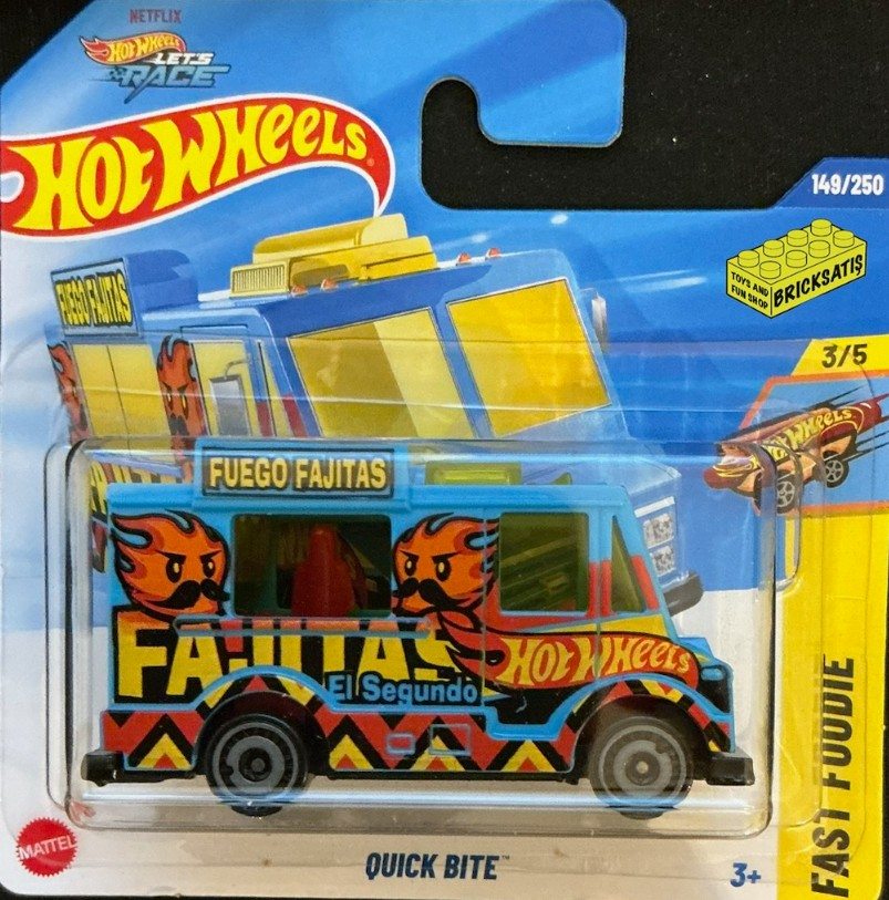 Hot Wheels Tekli Arabalar Quick Bite HYY84 (Fast Foodie)