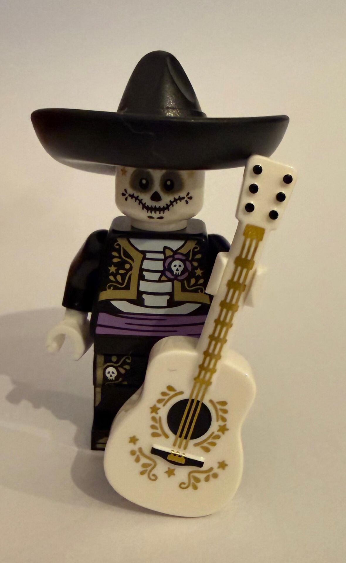 Orjinal Lego Minifigür Mariachi Skeleton