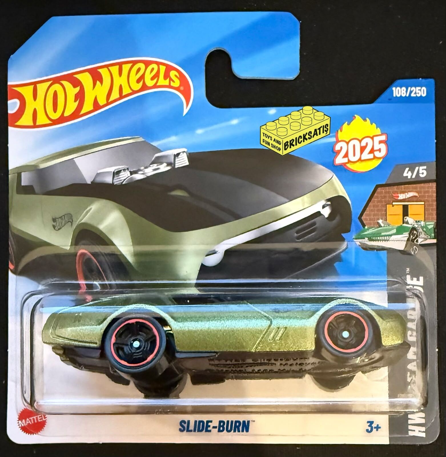 Hot Wheels Tekli Arabalar Slide-Burn HYX84 (Dream Garage)