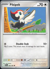 Pokemon Mega Evolution Pitch Black Single Kart Pikipek 066/084
