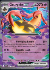Pokemon Mega Evolution Chaos Rising Single Kart Gourgeist ex (Holo) 041/086