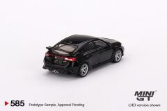 Mini GT Honda Civic Type R Crystal Black Pearl 2023 W/ Advan GT Wheel 585