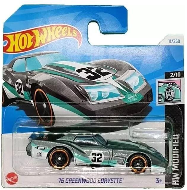 Hot Wheels Tekli Arabalar '76 Greenwood Corvette HTD67