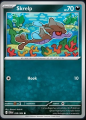 Pokemon Mega Evolution Chaos Rising Single Kart Skrelp 058/086