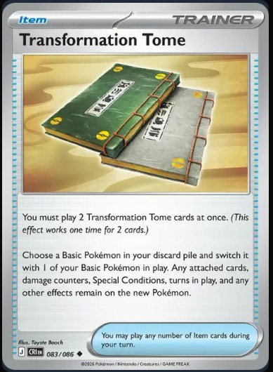 Pokemon Mega Evolution Chaos Rising Single Kart Transformation Tome 083/086