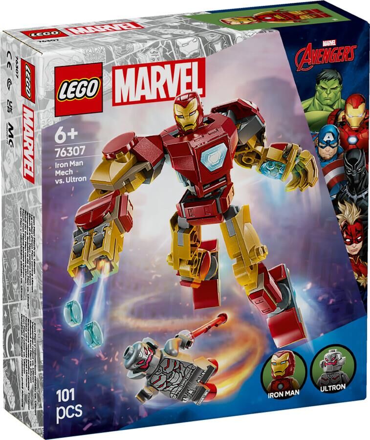 Lego Marvel Iron Man Robotu, Ultron’a Karşı 76307