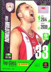Panini Top Class Euroleague Basketball 2025-2026 Nikola Milutinov