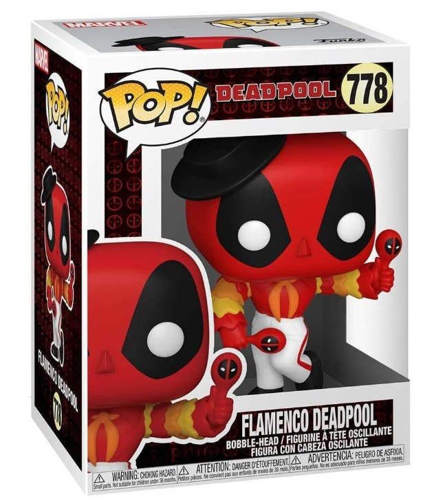 Funko Pop Deadpool Flamenco Deadpool 778