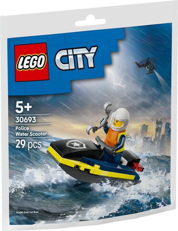 Lego City Polis Jet Ski 30693