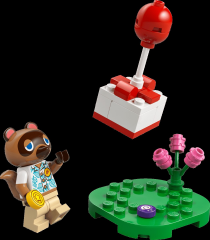 Lego Animal Crossing Tom Nook and Flying Present 30731