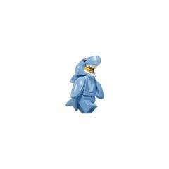 LEGO Minifigür - Seri 15 - 71011 - 13 Shark Suit Guy Minifigür
