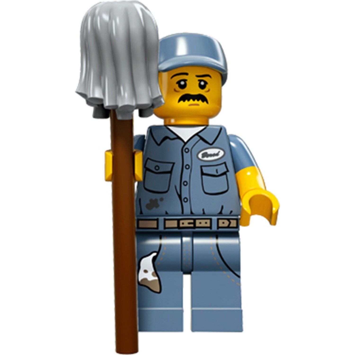 Lego Minifigür - Seri 15 - 71011 - 9 Janitor