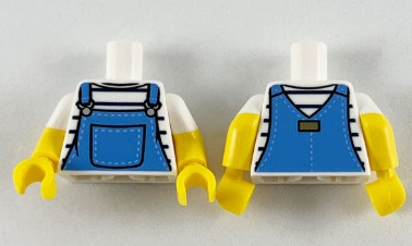 Lego Minifigure Decorated Torso 973pb3656c01