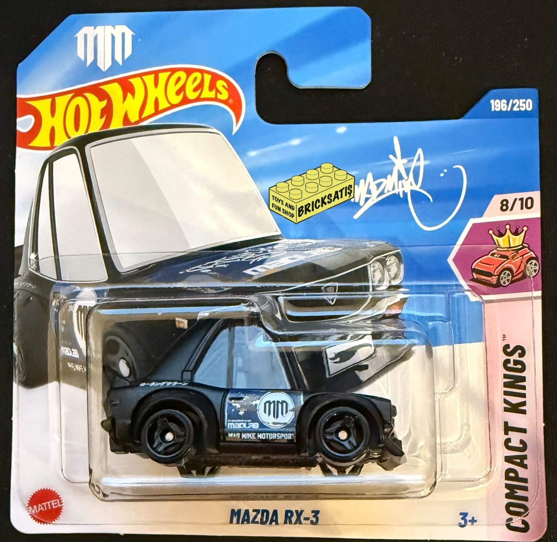 Hot Wheels Tekli Arabalar Mazda RX-3 HYX24 (Compact Kings)