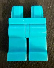 Lego Minifigure Decorated Legs 970c00 Dark Turquoise