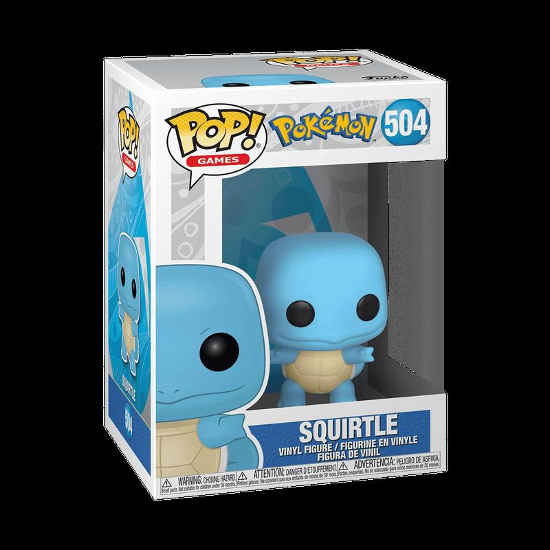 Funko Pop Games Pokemon Squirtle 504