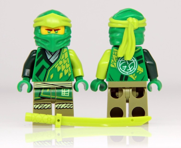 Orjinal Lego Minifigür Green Ninjago Lloyd