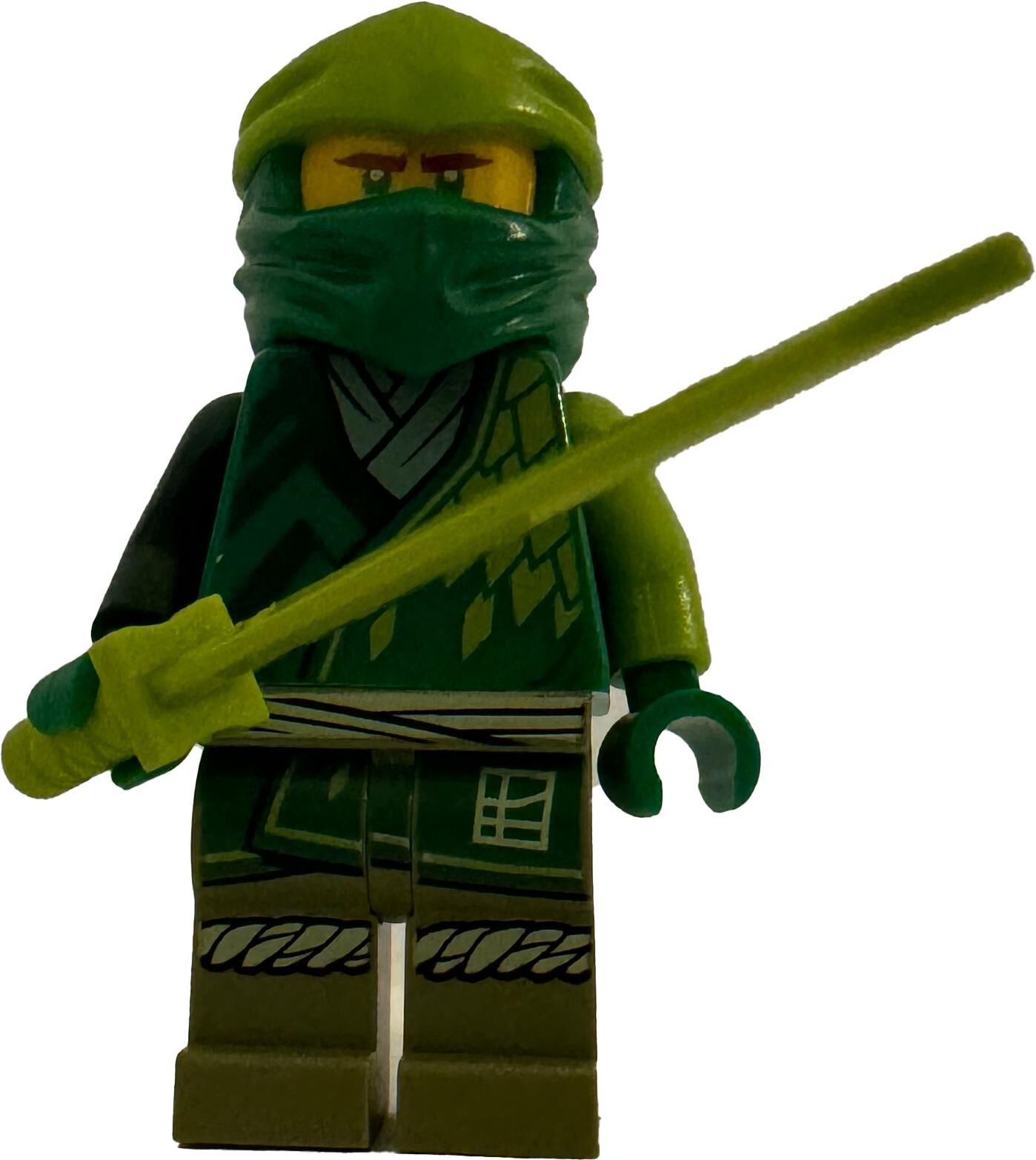 Orjinal Lego Minifigür Yeşil Ninjago