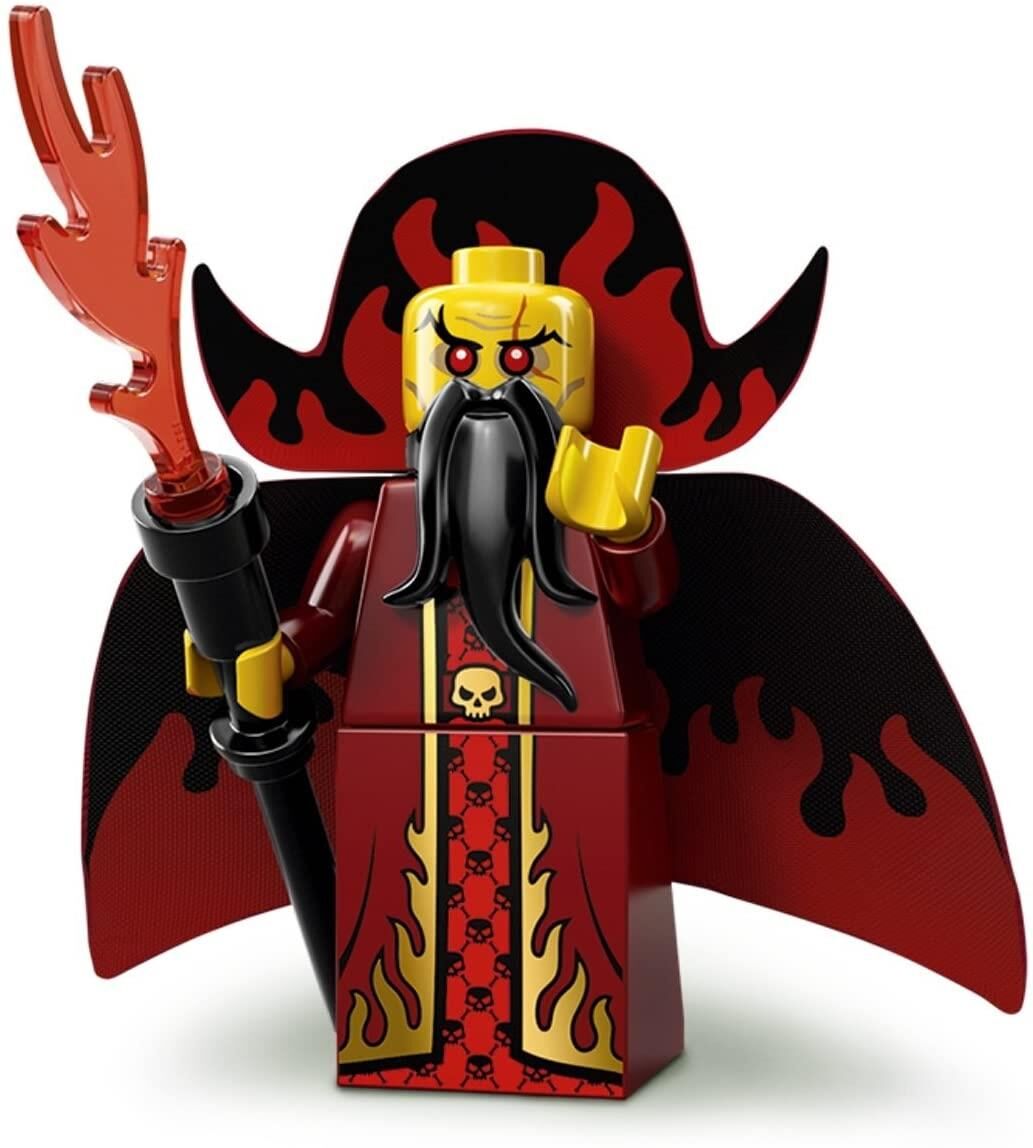Lego Minifigür - Seri 13 - 71008 - 10 Evil Wizard
