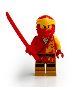 Orjinal Lego Minifigür Red Ninjago Kai