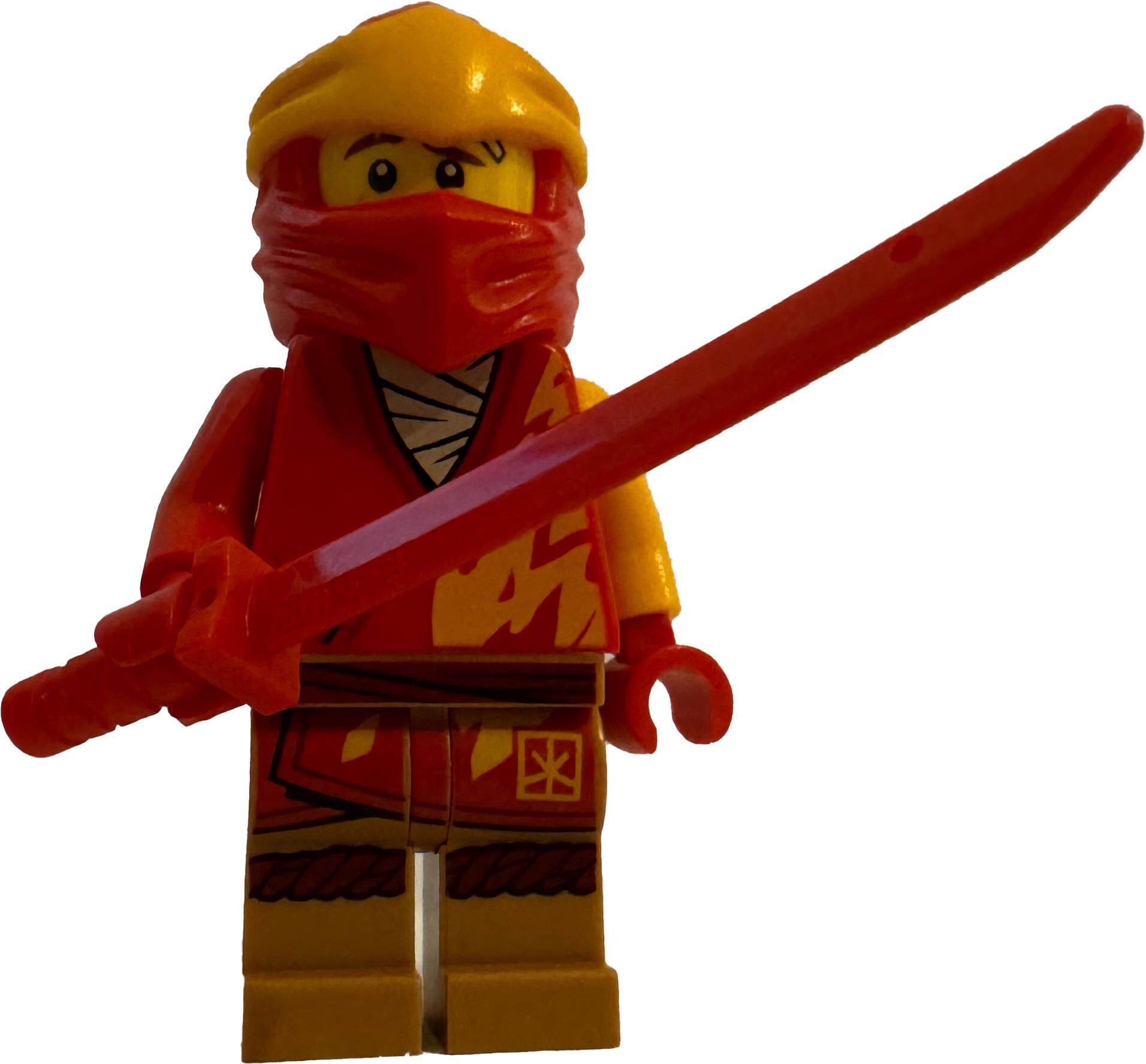 Orjinal Lego Minifigür Kırmızı Ninjago