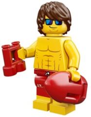Lego Minifigür - Seri 12 - 71007 - 7 Lifeguard