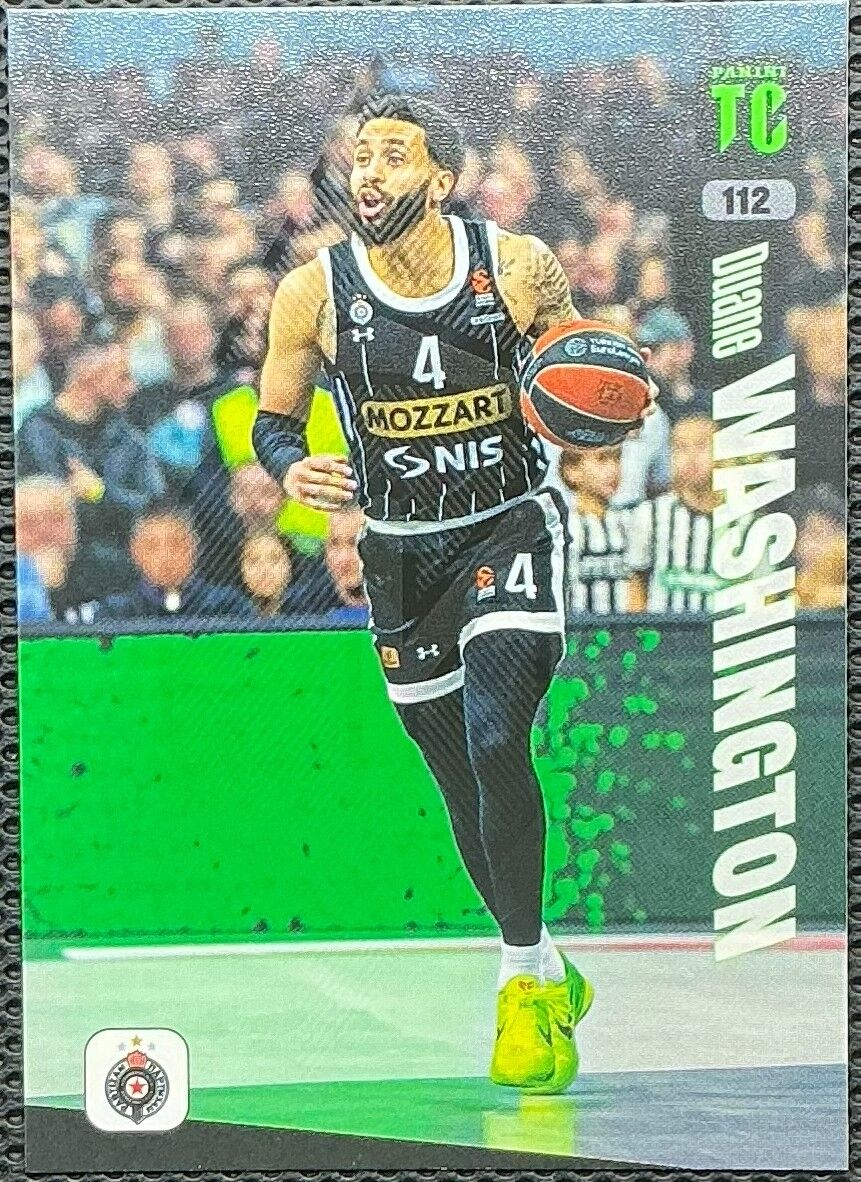 Panini Top Class Euroleague Basketball 2025 Duane Washington Jr.